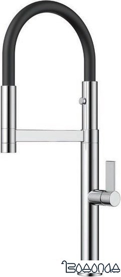 Смеситель Omoikiri Osaka C-BL (хром/черный)