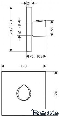 Смеситель Axor Starck Organic 12711000