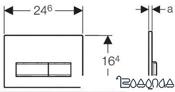 Geberit Sigma 50 115.788.11.5 (белый)