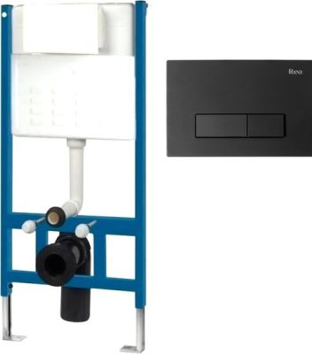 Инсталляция для унитаза Rea REA-E3650 (черный)