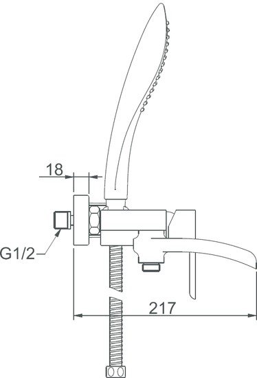 Смеситель Gappo G3248-8