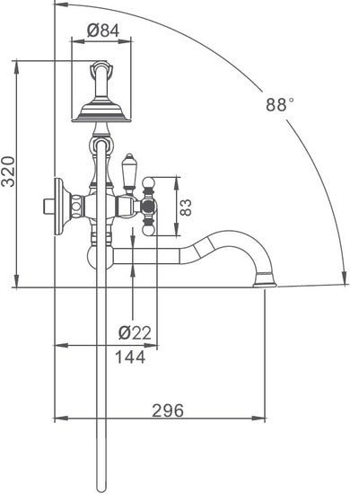 Смеситель Gappo G3289 фото 2