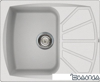 Кухонная мойка Elleci Living 125 Bianco 52