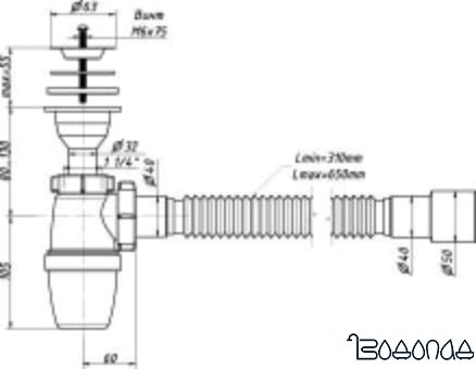 Сифон Орио A-32089