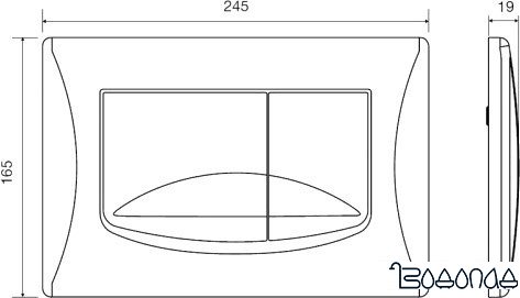 OLI River 638506 (матовый хром)