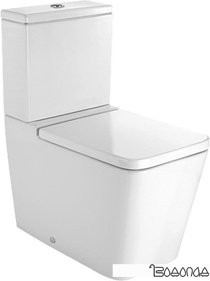 Унитаз Roca Inspira Square [342537000] без бачка и крышки