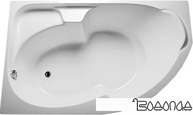 Ванна 1Марка Diana 160x100 (левая)