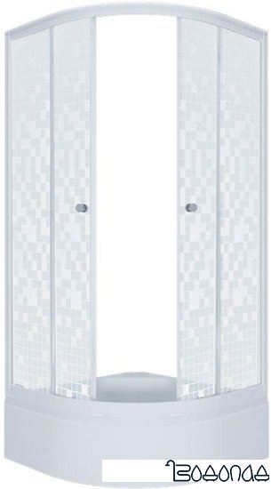 Душевой уголок Triton Стандарт В 100x100 (мозаика)