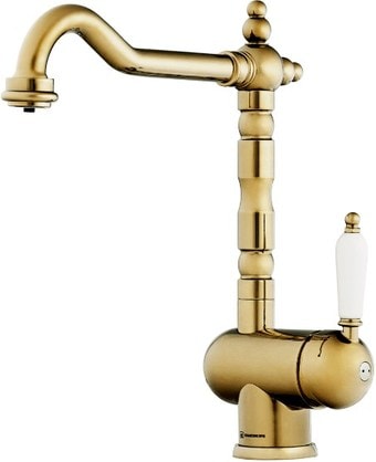 Смеситель Omoikiri Kyoto 2 Plus-AB (античная латунь)