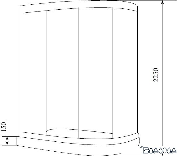 Душевая кабина Timo T-7702 фото 3