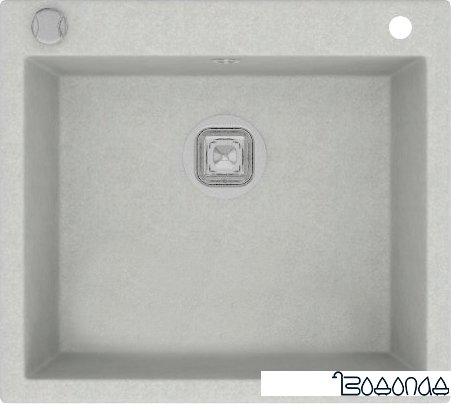 Кухонная мойка Tolero R-111 (серый металлик) Кухонная мойка Tolero R-111 (серый металлик)