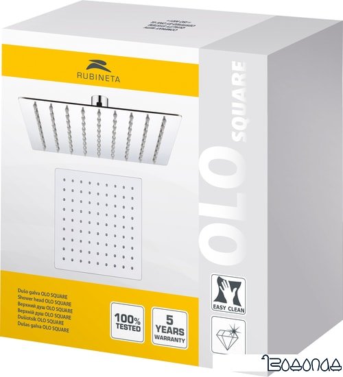 Верхний душ Rubineta Olo 622077 фото 4