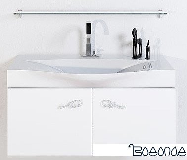 Умывальник Aqwella Bergamo 1000 фото 2