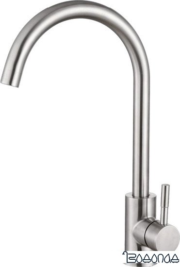 Смеситель Haiba HB71304-3 (нержавеющая сталь)