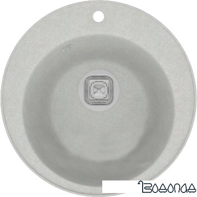 Кухонная мойка Tolero R-108 (серый металлик) фото 1 Кухонная мойка Tolero R-108 (серый металлик) фото 1