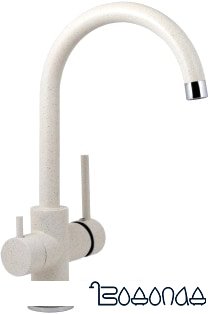 Смеситель Gran-Stone GS-104 (бежевый)