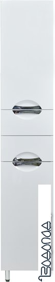 Doratiz Шкаф-пенал Афина 35 (правый, 2 ящика, белый) фото 3