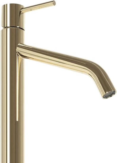 Смеситель Rea Level B2044 (светлое золото)