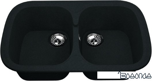 Кухонная мойка Vigro Vigronit VG502 151009 (обсидиан) Кухонная мойка Vigro Vigronit VG502 151009 (обсидиан)