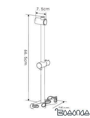 Душевой гарнитур Gappo G8002 фото 2