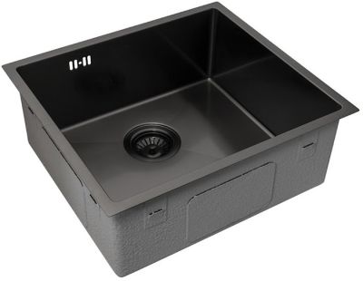 Кухонная мойка ZorG ZRN 4944 Nano PVD Gunblack