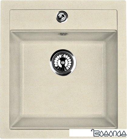 Кухонная мойка ZorG Como 46 (слоновая кость)