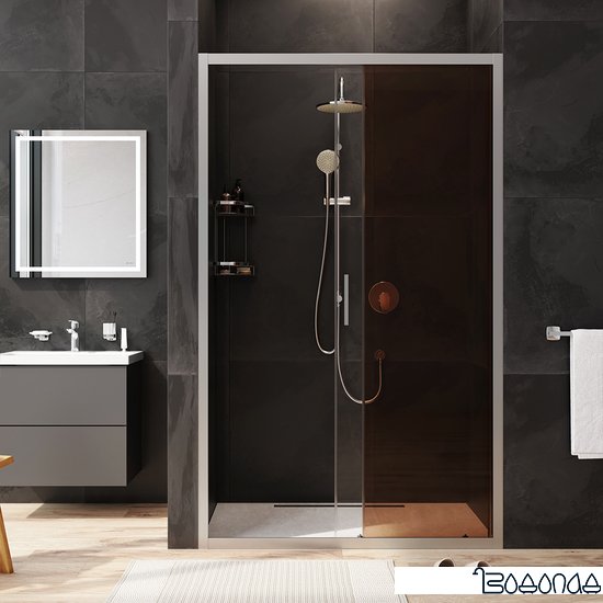 Душевая дверь AM.PM Gem Solo W90G-120-1-195MBr фото 4