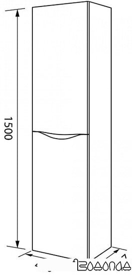 IDDIS Шкаф-пенал CLO40W0i97 фото 3