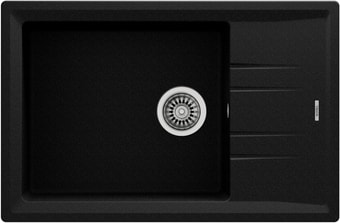 Кухонная мойка TEKA Stone 60 S-TG 1B 1D (черный металлик)