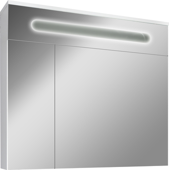 Doratiz Шкаф с зеркалом Магнолия 80 (правый, белый)