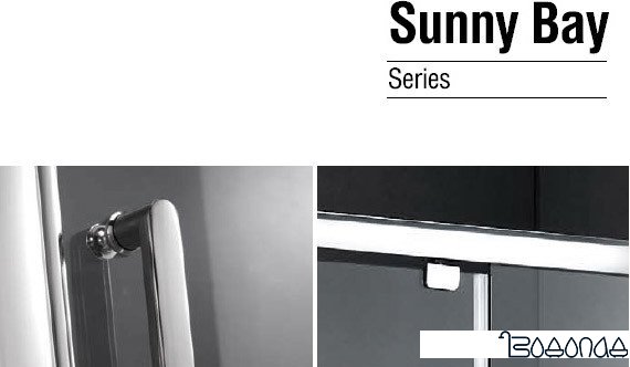 Душевой уголок Gemy Sunny Bay S28071 90x90