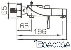 Смеситель Bravat Wave F674108-01