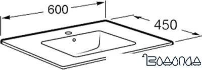 Умывальник Roca Victoria 327827000