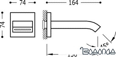 Излив Tres 107181