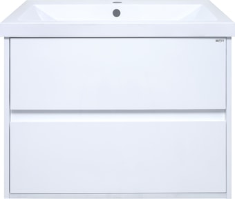 Мебель для ванных комнат Misty тумба под умывальник Алиса-58 подвесная