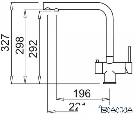 Смеситель Elleci Tourmaline M79 Aluminium