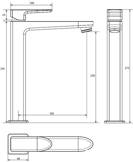 Смеситель Omnires Siena SN7312