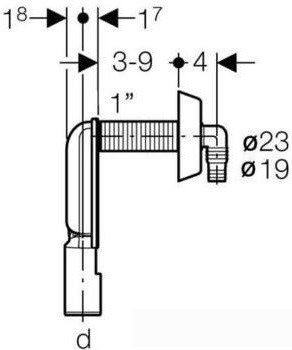 Сифон Geberit 152.234.21.1