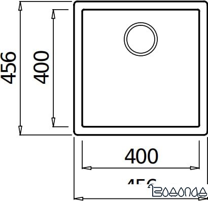 Кухонная мойка Elleci Zen 102 Light Grey 97