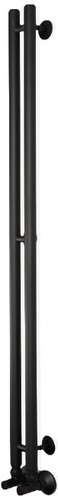 Полотенцесушитель Маргроид Inaro 120 (черный матовый)