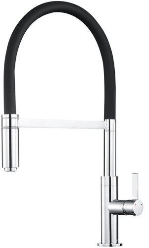 Смеситель Aquasanita Colos 2003 001 (черный/хром)