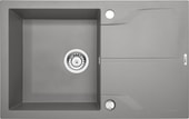 Кухонная мойка Deante Andante Flush ZQN S11F (серый металлик) Кухонная мойка Deante Andante Flush ZQN S11F (серый металлик)