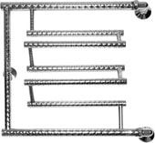 Полотенцесушитель Ника Ajoure ПМ 3 50x70