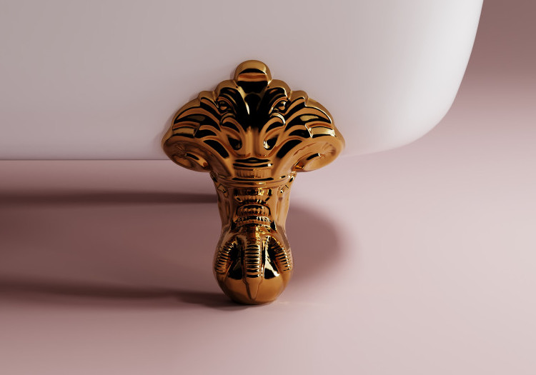 Цветные ножки бронза и золото