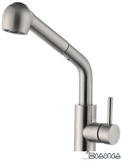 Смеситель ZorG Steel Hammer SH 5144 (нержавеющая сталь)