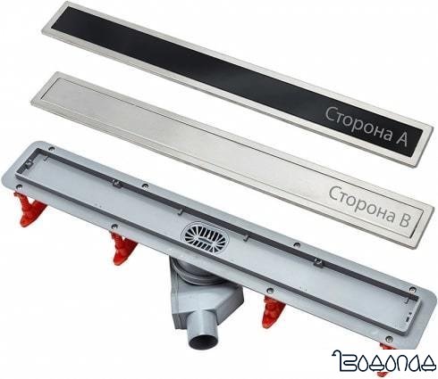 Трап/канал Pestan Confluo Premium Black Glass Line 650