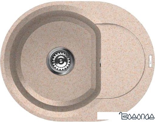 Кухонная мойка Elleci Easy Round 600 Avena 51