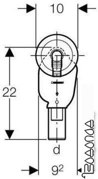 Сифон Geberit 152.234.21.1