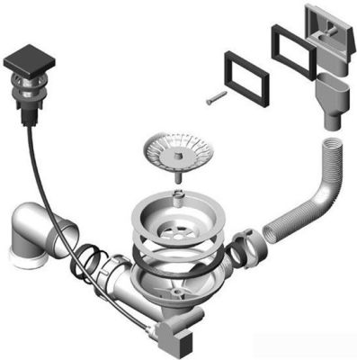 Сифон Aquasanita AQ-006