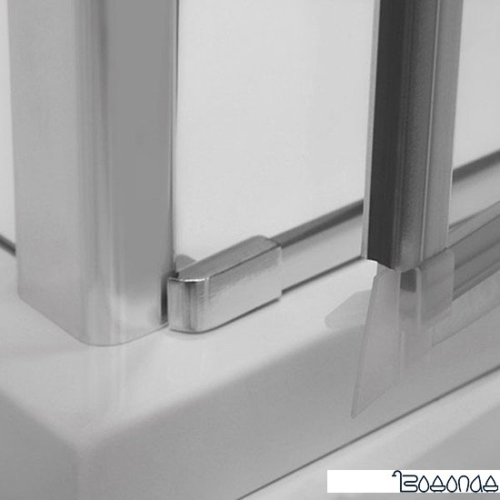 Душевая дверь Roltechnik Tower Line TDN2/140 (хром/прозрачное) фото 3